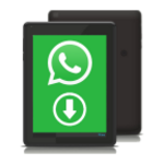 download whatsapp on tablet android application logo